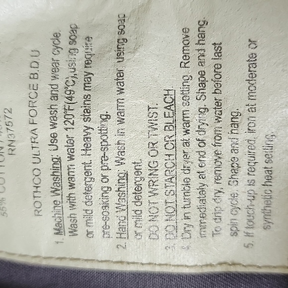 ROTHCO ULTRA FORCE BDU MEN'S PANTS  27x31 - Picture 12 of 12